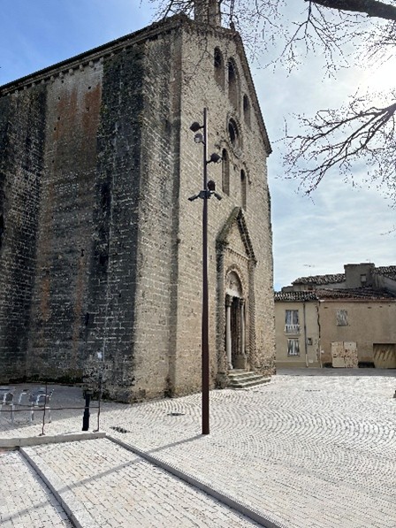 Entrée de l'église